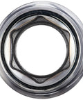 Top view of Three Eighth Inch Drive Six Point Standard Metric Socket 10mm For Auto Repair And DIY Projects Heavy Duty Chrome Finish