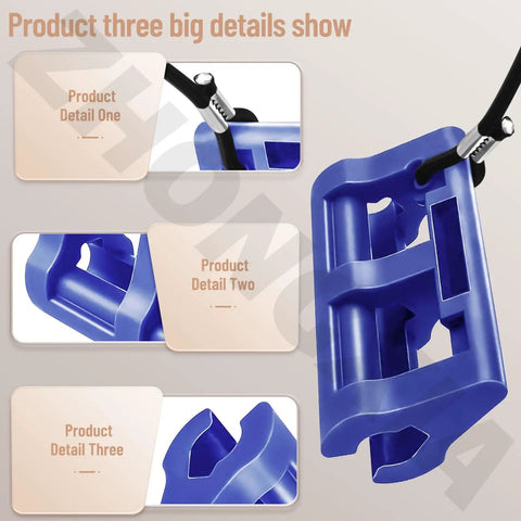 4 Inch Outboard Steering Stop Lock Pair For Hydraulic Steering Keeps Your Outboard From Wobbling Or Swinging Side To Side, Stabilizes Movement, And Protects During Transport And Towing Navy Blue