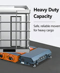 Heavy Duty 50 Ton Electric Machinery Mover Skate With Remote Control Moves Massive Loads Smoothly, features heavy cargo support.