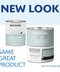 Serenity Blue Chalked All In One Furniture Paint With Ultra Matte Finish For DIYers One Coat Coverage No Primer 30 Oz
