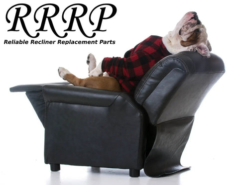 Real Deal D Handle Recliner Replacement Cable With Exposed Spring Hook Smooth Pull Chair Release Mechanism Heavy Duty Furniture Fix For Most Major Brand Sofas, dog relaxing in leather recliner.