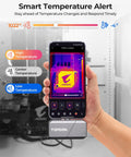256x192 IR Thermal Camera For Android With 9mm Adjustable Focus Lens Night Vision Monocular Infrared Imager 25Hz Frame Rate Techie Friendly