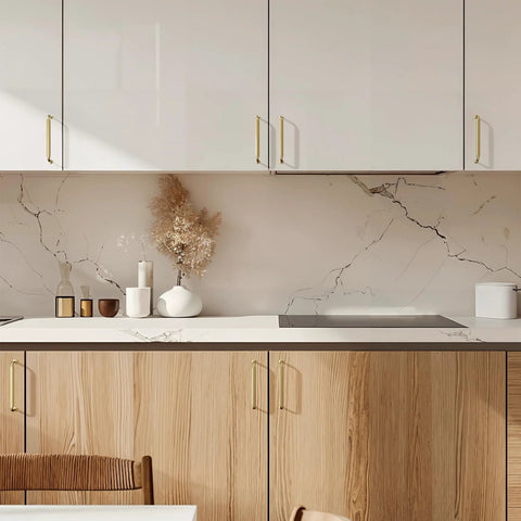 Brushed Brass Cabinet Pulls Seven And One Half Inch Ten Pack Zinc Alloy Solid Hardware For Kitchen Cabinets Bathrooms Cupboards