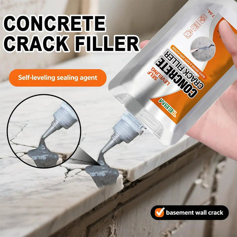 Rugged Hybrid Driveway Transition Mastic With Heavy Duty Concrete Crack Filler delivering effective sealing for basement wall cracks.