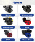 Different engine models compatible with Number 8 Flywheel Timing Key For Predator 212cc 196cc 224cc Go Karts And Mini Bikes