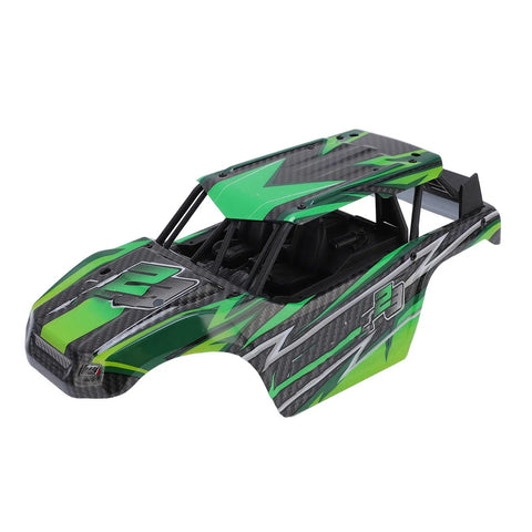 Premium Upgraded High Speed Five Wire Rc Steering Servo For 1/18 Scale Rc Cars Fits Hs18301 Through Hs18314 Plastic Gears on green body