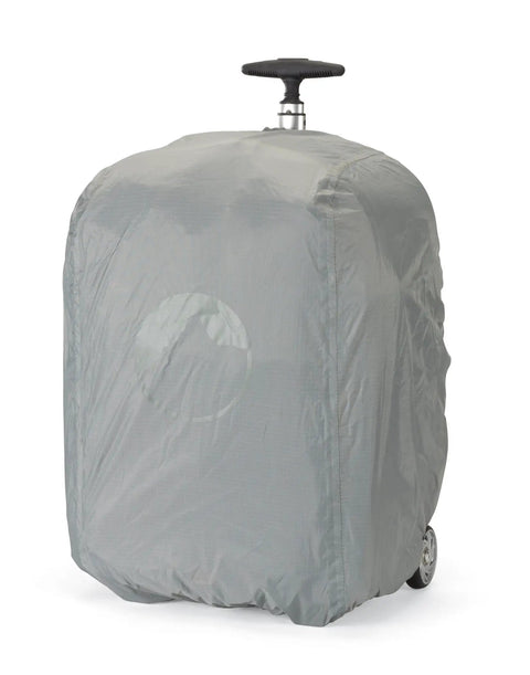 Dual Mode DSLR Gear Backpack And Rolling Case For Cameras Lenses And Laptop Up To 15.4 Inches with protective cover on