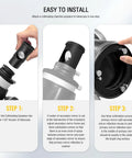 1.25 Inch Metal Collimating Cheshire Eyepiece for Newtonian Reflectors step-by-step installation instructions