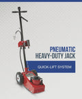 22 Ton Quick Lift Air Hydraulic Service Floor Jack For Heavy Duty Cars Trucks And SUVs With Rapid Rise Durable Steel Construction