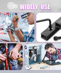 2240 Piece Metric Screw Kit M2 To M5 With 12.9 Grade Alloy Steel Hex Socket Bolts And Machine Screws Black Zinc Plated used in DIY projects