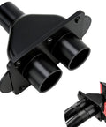 Two Point Five Inch Shop Vac Y Connector Separator With Dual Blast Gates Hose Splitter For Dust Collection Fits Craftsman Ridgid And Most Wet Dry Vacuums