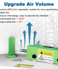 Upgrade Air Volume feature of Straight Up Heavy Duty Air Cushion Maker Slick Self Sealing Packer for enhanced inflation.