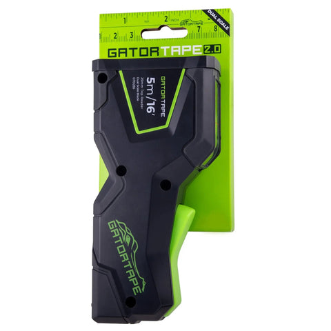 Top View Internal Reading Precision Retractable Measuring Tape Inches With Magnetic Tip And Lock No Bend Readout package