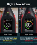 Portable Decibel Meter Data Logger With USB Export, Graph Printing, And A Weighted Sound Level Monitoring For Noise Control At Home Or Work, Fast Slow Response, Max Hold, 3 Color Alarm showing low and high alarm levels