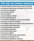 Fits 2009-2018 Ram 1500 2500 models checklist for Driver Side Heated Mirror Glass Replacement For 2009-2018 Ram 1500 2500 Left Exterior Convex Mirror.
