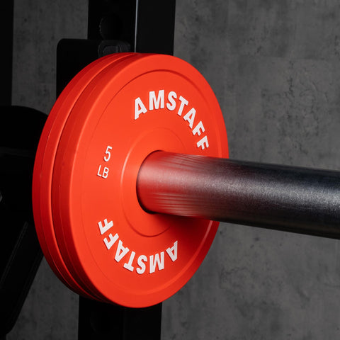 Fractional Weight Plates Set for Incremental Gains on Standard 2 Inch Olympic Bars, 10 Lb Pair, Smooth Fit, Snug Grip