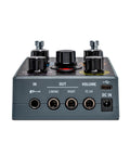 Back view of POD Express Bass On The Go Ultra Portable Bass Amp Modeler With 7 Amps 7 Cabs And 17 Effects Including A Looper