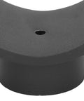 Close-up of Heavy Duty Bottle Jack Axle Saddle Adapter, showing high strength iron construction and saddle detail for 4 inch tube axles.
