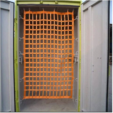Heavy Duty Polyester Sling Net for Easy Load Handling and Lifting, Cement C Net hanging in storage container