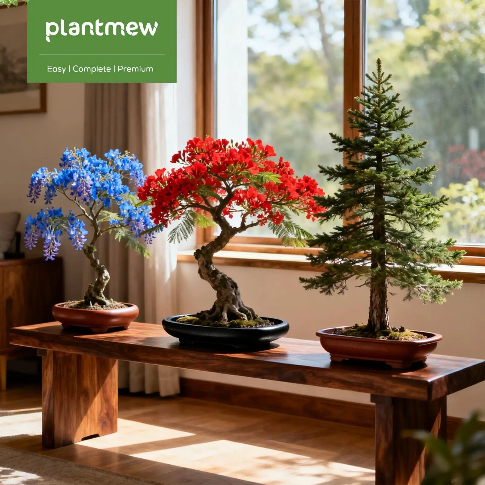 Three Bonsai Kits In One Box Starter Set ✓