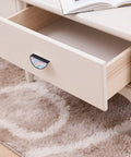 Two Pack Marble Pattern Cabinet Pulls With Fluid Texture Finish Black Semicircle Drawer Handles 3 Inch Hole Center on cream dresser