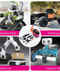 Four DIY projects using High Torque 6V Waterproof Digital Full Metal Gear Servo Set With 40Kg Torque 25T Arm For RC Cars, Robots.