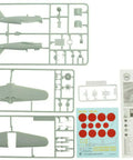 A6M5c Zero Fighter 1 To 72 Scale Plastic Model Airplane Kit With Dope Detailed Multicolor Parts And Three Decal Sets Requires Paint And Glue Not Included 128V kit pieces with instructions and decals