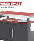 Outdoor Grill Cart With Wheels A Movable Stainless Steel Kitchen Island With Storage Cabinet And Open Shelf For BBQ Prep