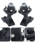 Top Shelf Two Piece Idler Hub Spindle Kit With 6 By 5.5 Bolt Pattern, heavy-duty spindles for smooth trailer wheel rotation.