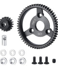 Beefed Up Steel RC Spur Gear Set 32P 56T With 18T Pinion for 1/10 Scale 2WD Rustler Slash Stampede Upgrade