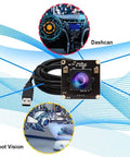 4K USB Camera With 170 Degree Fisheye Lens And Built In Microphone, Ultra HD 3840x2160 At 30FPS, IMX317 Sensor, variations in use