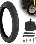 Kids 14 Inch Bike Tire and Inner Tube Set Heavy Duty 14x1.75 47 254 Tire and 14x1.75 2125 Inner Tube With 32mm Schrader Valve