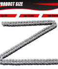 428 Drive Chain 116 Links With Chain Breaker Tool For 110cc 125cc Dirt Bikes ATVs Go Karts Quad Fits Apollo Suzuki Yamaha Honda