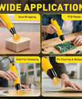 Mini Heat Gun 350W With Two Temperature Settings 482F/752F 250C/400C Hot Air Tool used for heat wrapping and repairs