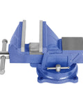 Heavy Duty 6 Inch Bench Vise Clamp With 150mm Jaw, Table Top Desktop Clamp, 360 Degree Swivel Base And Anvil For Your Home Woodshop And DIY Projects Today