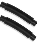 Black corrugated hoses for Rain Barrel Hose Connector And Downspout Diverter Kit Link Two Rain Barrels To Maximize Water Storage For Your Outdoor Garden