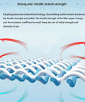 Illustration showing tensile strength of Cutting Fluid Filter Paper For Industrial Oil Filtration Emulsion Filter Paper Made From Mixed Fiber
