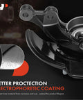 Beefy Front Right Steering Knuckle And Wheel Bearing Hub Assembly For Hyundai Elantra 2007 To 2012 With Four Wheel ABS