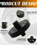 Magnetic Chassis Flusher Kit With 360 Degree Rotating Spray Nozzle And Quick Connect Undercarriage Cleaner design features