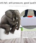 Leak Proof Water Storage Tank 45L Large Capacity Heavy Duty Easy Clean With Tight Sealing Durable High Density Polyethylene Ideal For Home School Office Shops And Other Places with elephant sitting on it to show durability