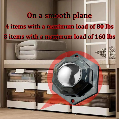 Ready To Roll Self Adhesive Mini Caster Wheels For Small Appliances Silent Glide Easy Peel And Stick Low Profile Matte Black Pack Of Four Pieces No Mess Guarantee on smooth surface for easy mobility.