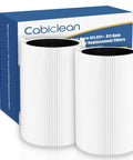 Replacement Particle And Activated Carbon Filters For Blue Pure 411 411 Plus 411 Auto And Mini Air Purifiers in packaging