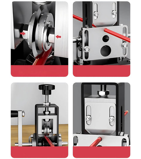 Manual Wire Stripping Machine For Copper Wires 0.04 To 1 Inch Portable Drill Powered Workhorse Wire Stripper details