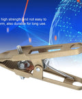 Close-up of Heavy Duty Ground Clamp Wrench 600 Amp High Conductivity Brass Welding clip, showcasing strong grip and durable design.
