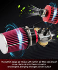 Beefed Up 212 Air Filter Adapter Kit For Coleman CT200U BT200X KT196 Baja MB165 MB200 196cc 6.5hp Honda GX160 GX200 Engine