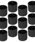 12 Pack Plastic Tape Dispenser Replacement Cores, No Sweat Install, Smooth Tape Application, Durable Spare Parts For Home Office, School And Desk Supplies, black plastic cores