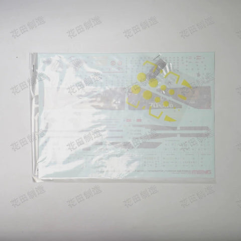Decal sheet for F-4E Terminator Turkish Air Force 1:48 Scale Aircraft Model Kit with Realistic Panel Lines