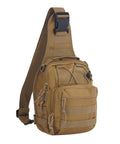 Dope Lightweight Outdoor Tactical Backpack For Everyday Carry Tan With Tons Of Pockets And Quick Access Compartments A Versatile EDC Sling Pack