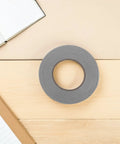 Double Sided Conductive Cloth Tape For EMI Shielding And Electrical Repair DIY Friendly Adhesive Tape, gray roll on desk
