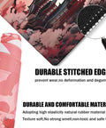 Large Extended Gaming Mouse Pad With Stitched Edges 31.5 By 15.7 Inches featuring a sunset design and non-slip waterproof rubber base